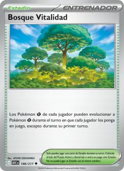 Bosque Vitalidad, Héroes Ascendentes Nº 188 Normal