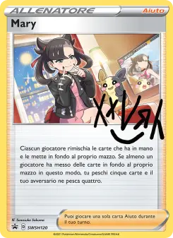 Mary, SPSC Promo No. SWSH120 Holo