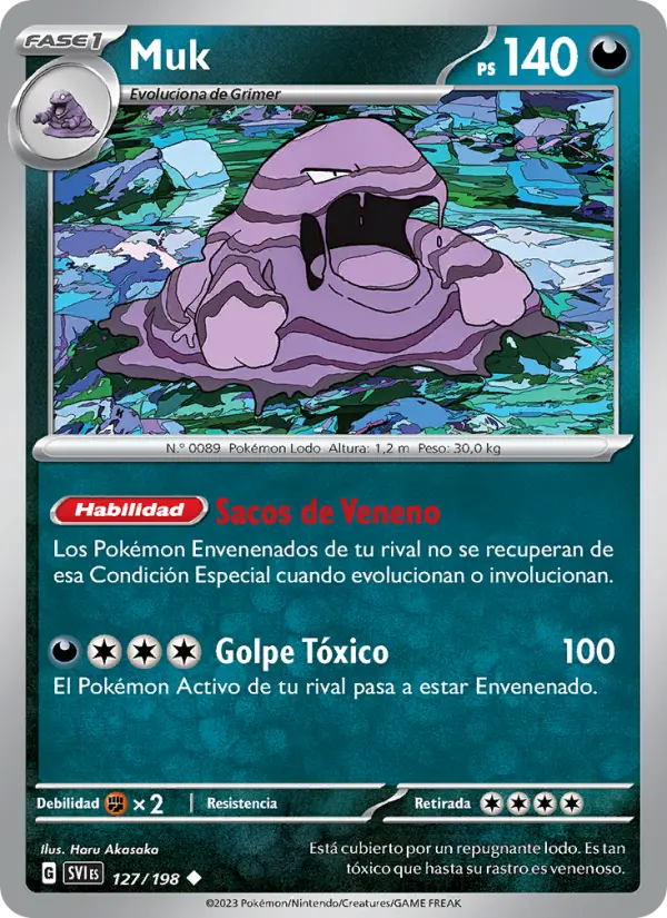 Muk, Escarlata y Púrpura No. 127