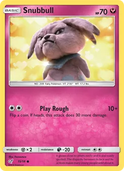 Snubbull, Detective Pikachu No. 15 Normal