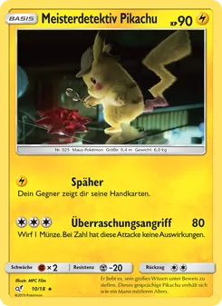 Meisterdetektiv Pikachu, Meisterdetektiv Pikachu No. 10 Normal