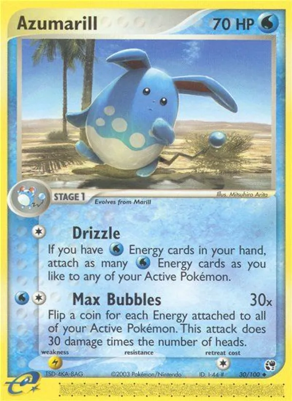 Azumarill, Sandstorm No. 30