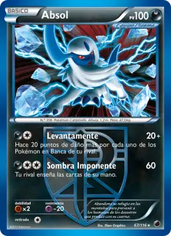 Absol, Glaciación Plasma No. 67 Normal