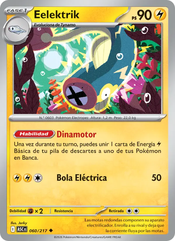 Eelektrik, Héroes Ascendentes Nº 060