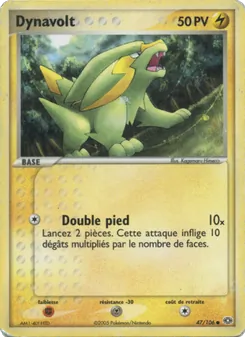 Dynavolt, EX Émeraude Nº 47 Normal
