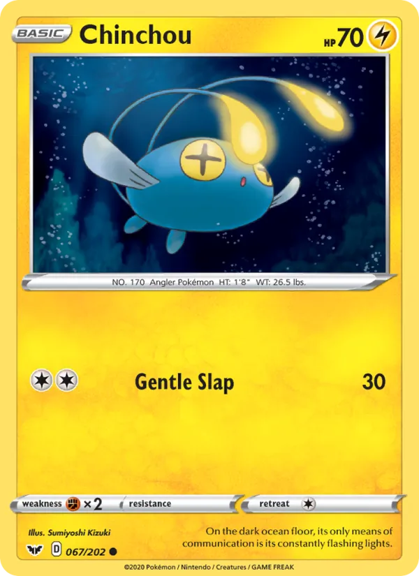 Chinchou, Sword & Shield Nº 67