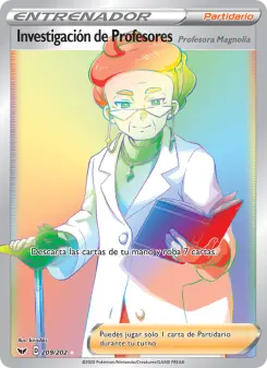 Investigación de Profesores, Espada y Escudo Nº 209 Holo