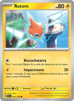 Rotom, Escarlata y Púrpura No. 070 Normal