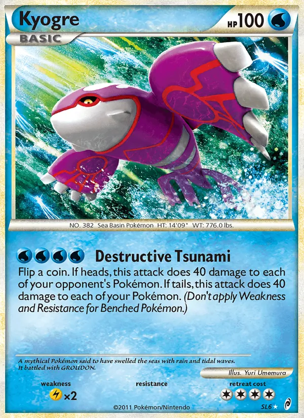 Kyogre, Call of Legends No. SL6