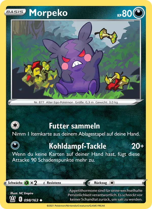 Morpeko, Kampfstile No. 98