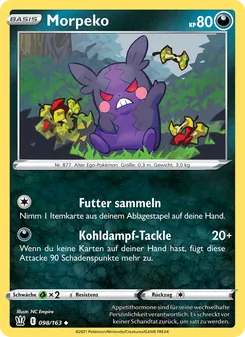 Morpeko, Kampfstile Nº 98 Normal