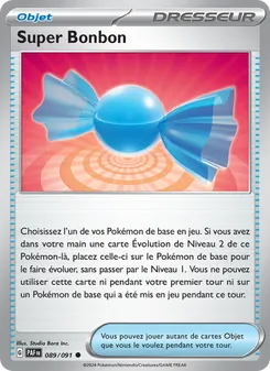 Super Bonbon, Destinées de Paldea Nº 089 Normal