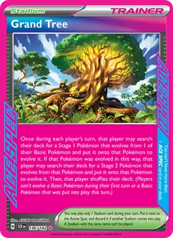 Grand Tree, Stellar Crown Nº 136 Holo