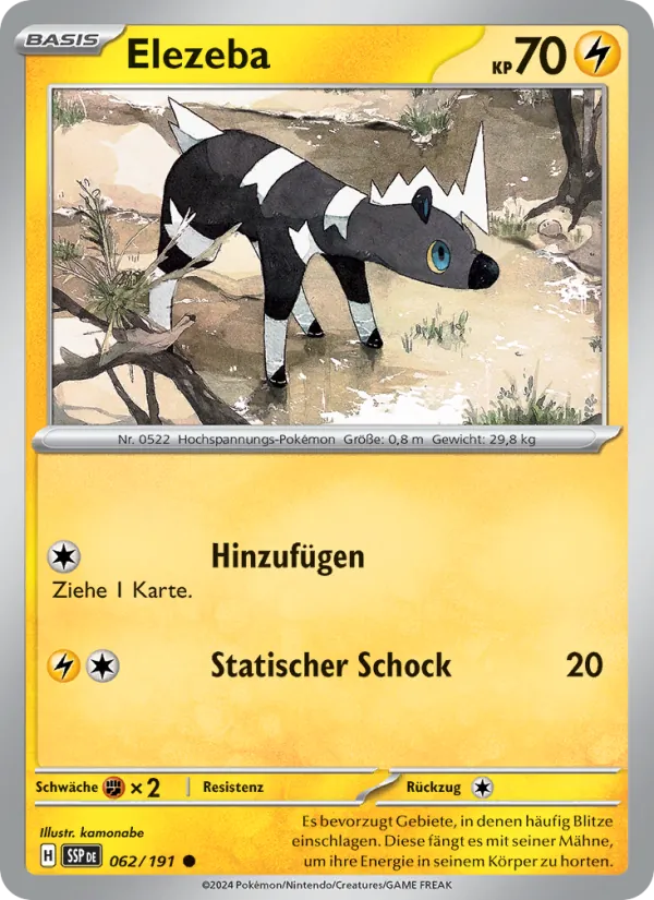Elezeba, Stürmische Funken Nº 062