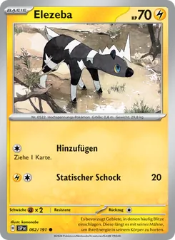 Elezeba, Stürmische Funken No. 062 Normal