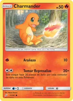 Charmander, Union de Aliados Nº 11 Normal