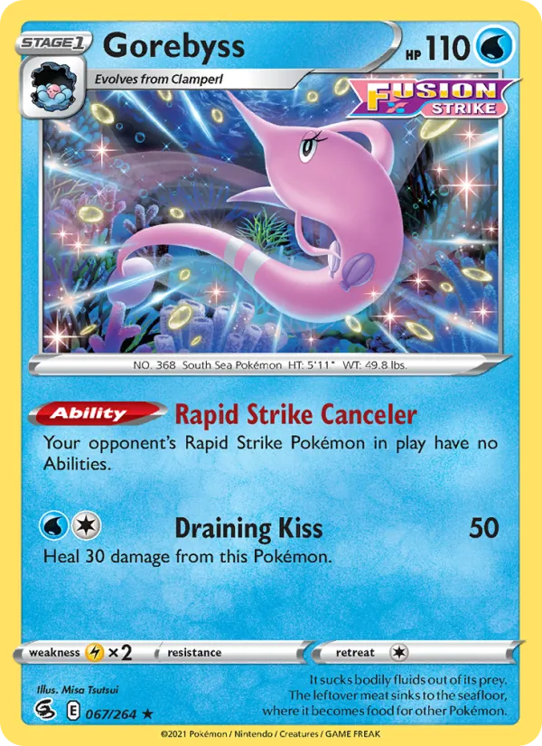 Gorebyss, Fusion Strike Nº 67