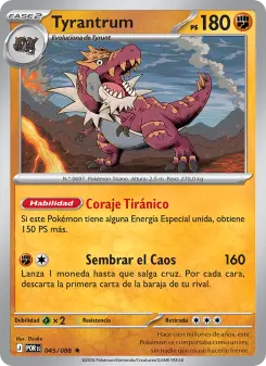 Tyrantrum, Equilibrio Perfecto Nº 045 Normal