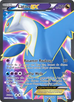 Latios EX, Drachenleuchten Nº 101 Normal