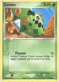 Cacnea, EX Émeraude No. 44 Normal