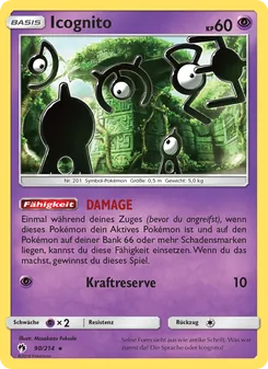 Icognito, Echo des Donners No. 90 Normal