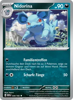 Nidorina, 151 Nº 030 Normal