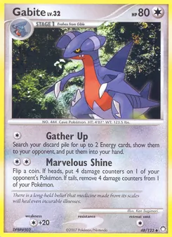 Gabite, Mysterious Treasures No. 48 Normal