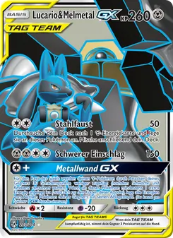 Lucario & Melmetal GX, Kräfte im Einklang No. 203 Normal