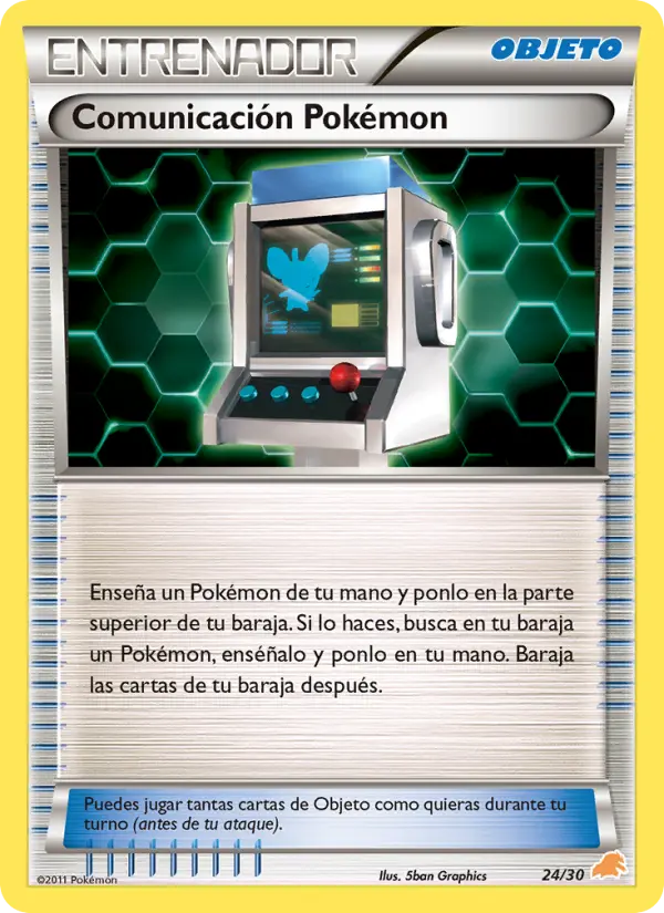 Comunicación Pokémon, Kit de Entrenador BW (Excadrill) No. 24
