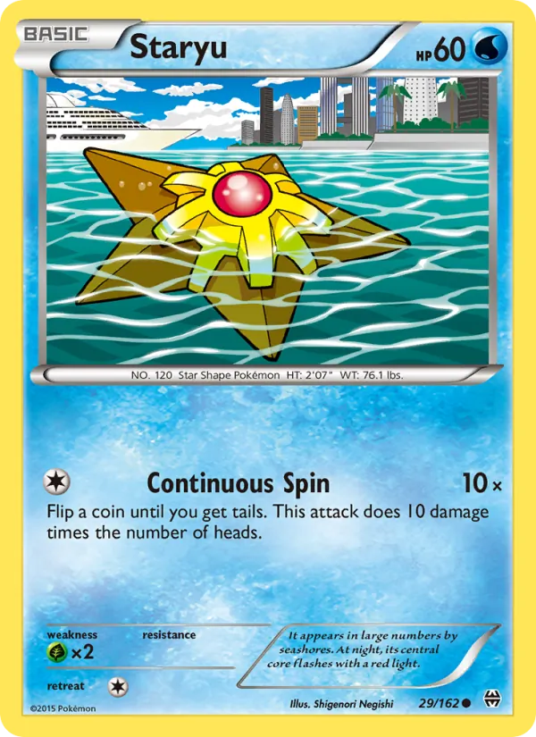 Staryu, BREAKthrough Nº 29