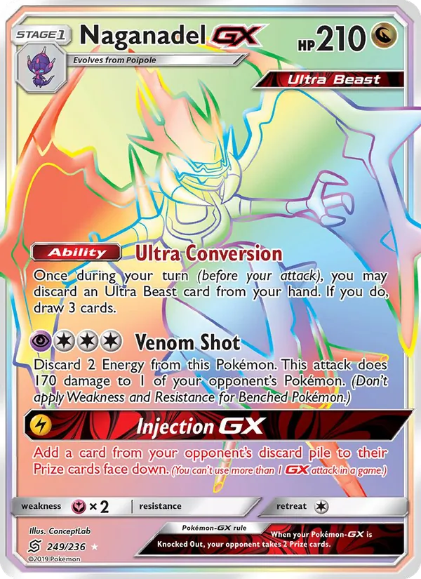 Naganadel GX, Unified Minds No. 249