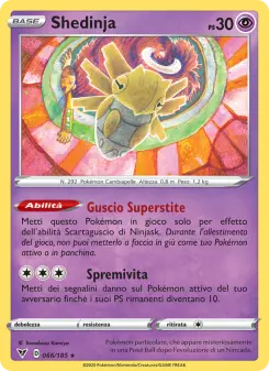 Shedinja, Voltaggio Sfolgorante Nº 66 Normal
