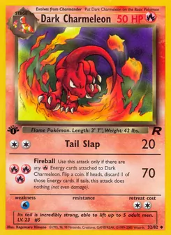 Dark Charmeleon, Team Rocket Nº 32 Normal