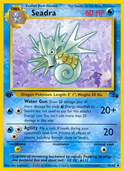 Seadra, Fossil Nº 42 Normal