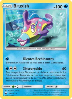 Bruxish, Sombras Ardientes No. 38 Normal