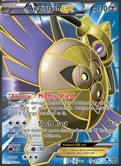 Aegislash EX, Phantom Forces No. 65a Normal