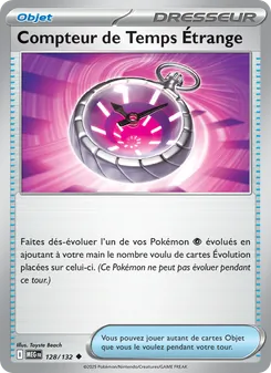 Compteur de Temps Étrange, Méga-Évolution No. 128 Normal
