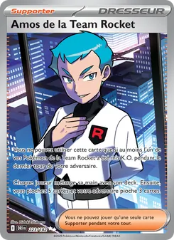 Amos de la Team Rocket, Rivalités Destinées Nº 223 Holo