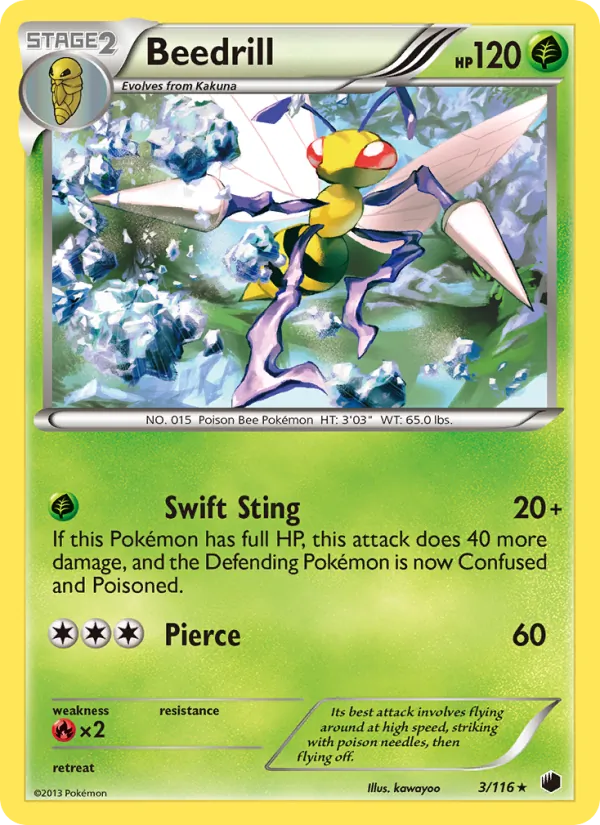 Beedrill, Plasma Freeze No. 3