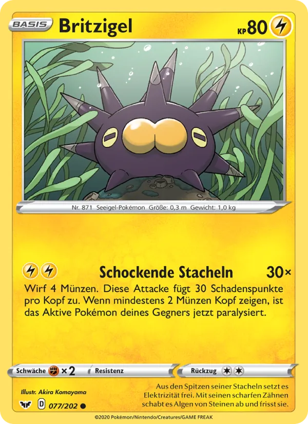 Britzigel, Schwert & Schild Nº 77