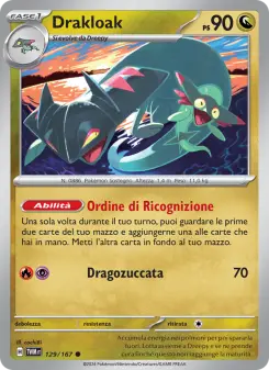 Drakloak, Crepuscolo Mascherato Nº 129 Normal