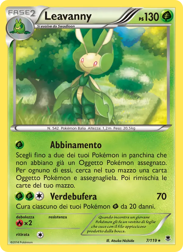 Leavanny, Forze Spettrali No. 7