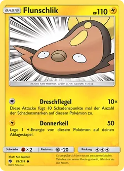 Flunschlik, Echo des Donners No. 83 Normal