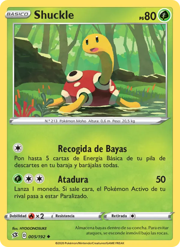 Shuckle, Choque Rebelde Nº 5
