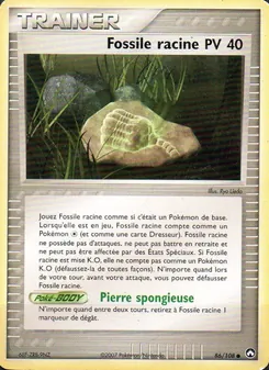 Fossile racine, EX Gardiens du Pouvoir Nº 86 Normal