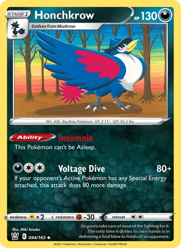 Honchkrow, Battle Styles No. 94