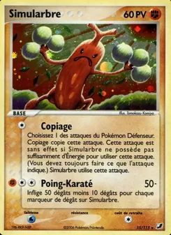 Simularbre, EX Forces Cachées Nº 15 Holo