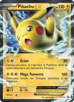 Pikachu-EX, Promo XY No. XY174 Normal