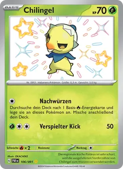 Chilingel, Paldeas Schicksale No. 106 Holo