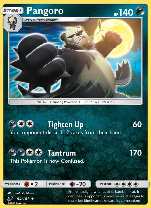 Pangoro, Team Up Nº 94